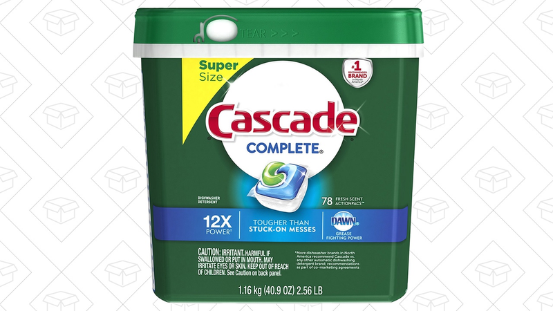 Cascade Complete ActionPacs, $12 after $4 coupon